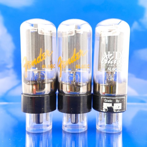 Three 6l6gc tubes match - three,