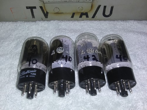 Lot vintage usa 6l6gc - 4,